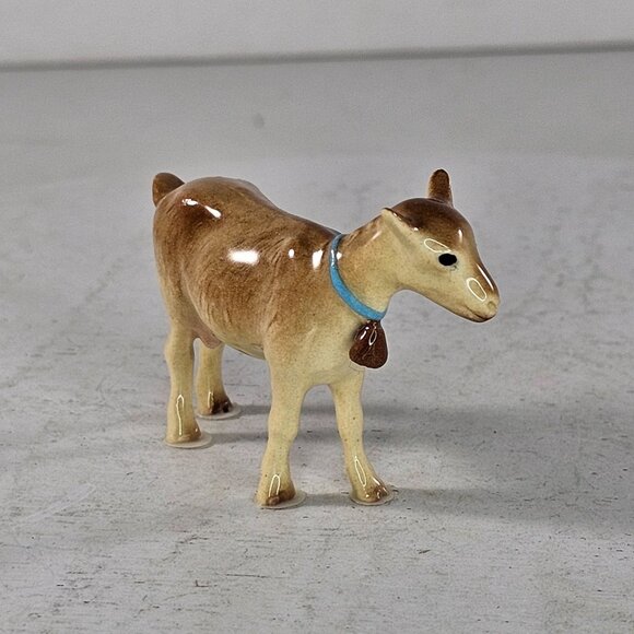 Hagen Renaker Mama Goat Miniature Figurine Blue Collar - Picture 7 of 10